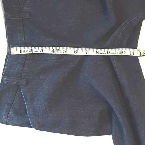 Navy Denim walking shorts - Picture 6 of 8